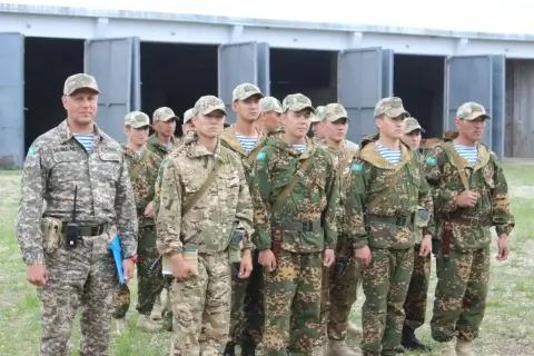 Витебские десантники сражаются за знак «Доблесть и мастерство»