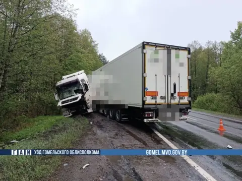 ДТП на трассе М-8 в Гомельском районе: водитель госпитализирован после лобового столкновения
