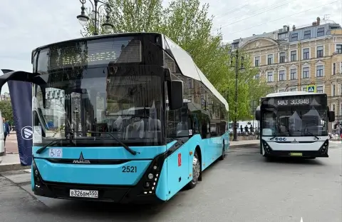 МАЗ представил новый газовый автобус МАЗ 303 с запасом хода 400 км