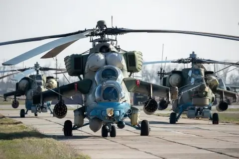 ВВС Беларуси получили партию ударных вертолётов Ми-35М из России