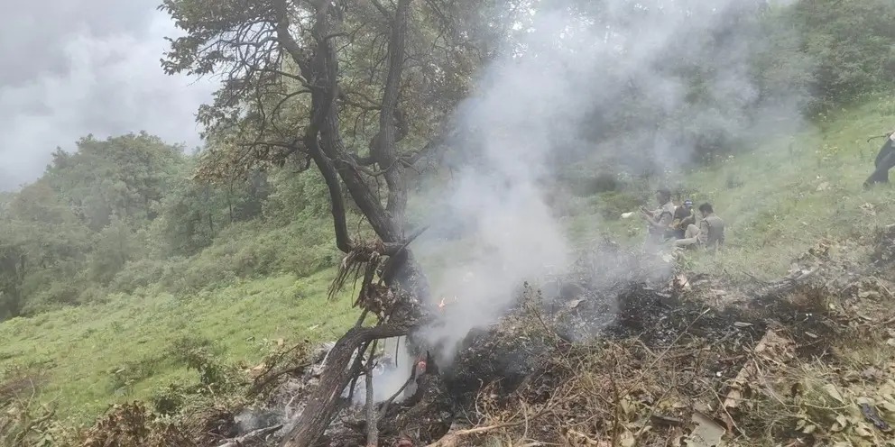 В Гималаях разбился вертолет с паломниками, погибли все семь человек