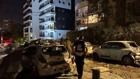 Ракетный удар Ирана по Израилю унес жизни пяти человек в ночь на 16 июня