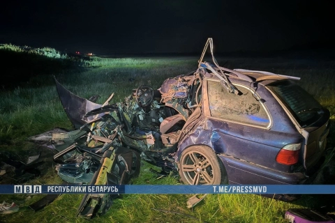 ДТП в Житковичском районе: в аварии с BMW и ЗИЛ погибли двое, двое госпитализированы