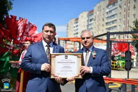 В Гомеле открылся обновлённый сквер у Центрального рынка перед Днём Независимости