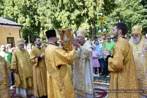 Гомель отмечает столетие Гомельской епархии: торжества при участии Экзарха Беларуси