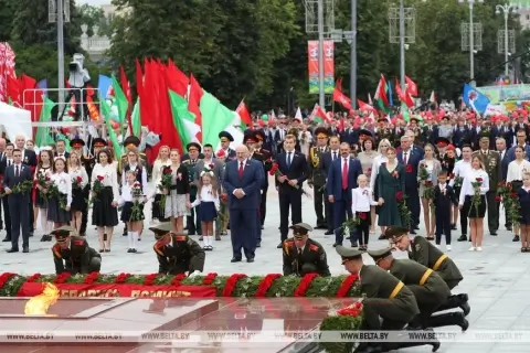 Беларусь отмечает День Независимости с масштабной программой и почётом погибшим