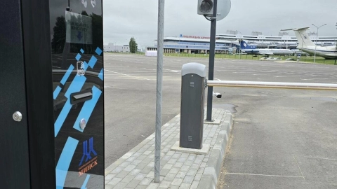 В Национальном аэропорту Минск после года реконструкции открыт паркинг Р3 на 1 283 места