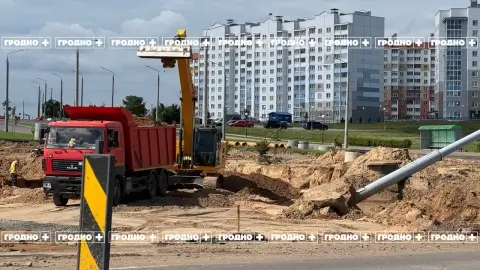 В Гродно расширяют дорогу «Бетонка» до четырёх полос и строят велодорожку