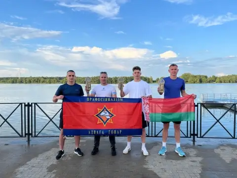Завершён чемпионат Беларуси по пожарно‑спасательному спорту в Гомеле: в борьбе участвовали свыше 170 спортсменов