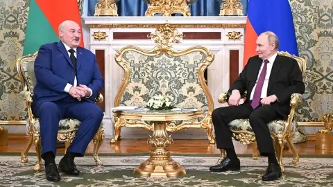 Лукашенко и Путин провели телефонный разговор по итогам саммита на Аляске