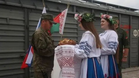 В Беларусь прибыли первые эшелоны с российскими военными для учений «Запад-2025»