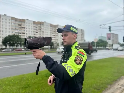 В Минске проходит рейд ГАИ «Скорость»: водителей предупреждают о штрафах и лишении прав