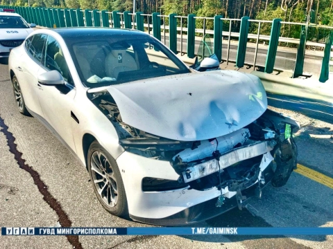 Четыре автомобиля столкнулись на МКАД: обошлось без пострадавших
