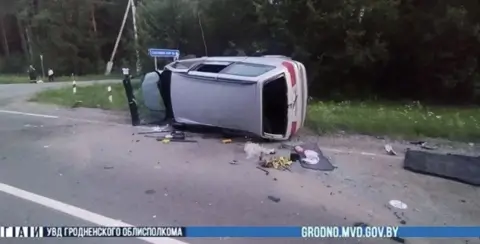 В Щучинском районе три человека пострадали в ДТП из-за несоблюдения правил разворота