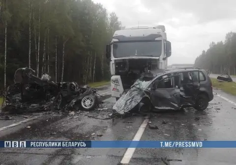Смертельное ДТП на трассе М1 в Ивацевичском районе: пять погибших, возбуждено уголовное дело