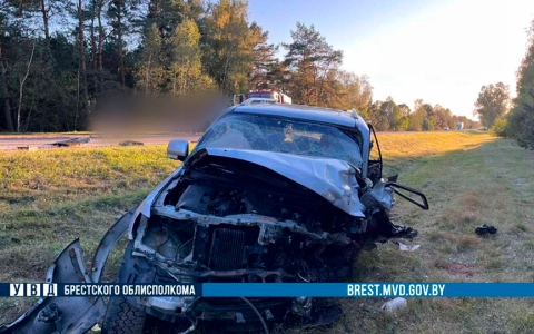 Смертельное ДТП под Барановичами: водитель Volvo выехала на встречную полосу и погибла