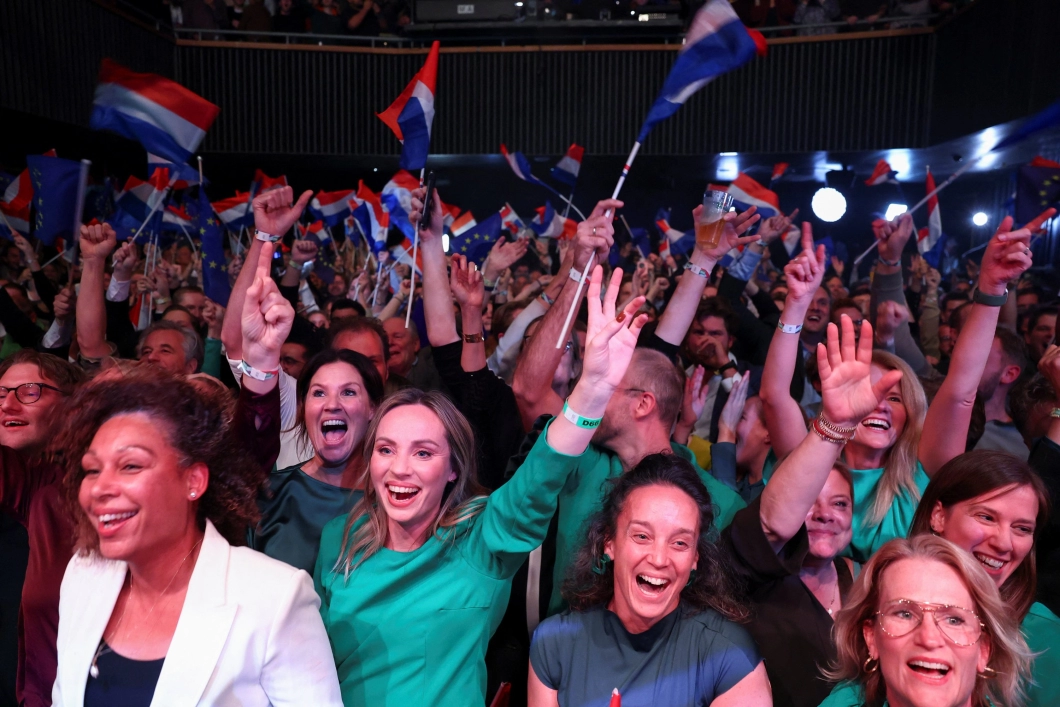 Левоцентристы выходят вперед: экзит-поллы в Нидерландах предсказывают победу D66