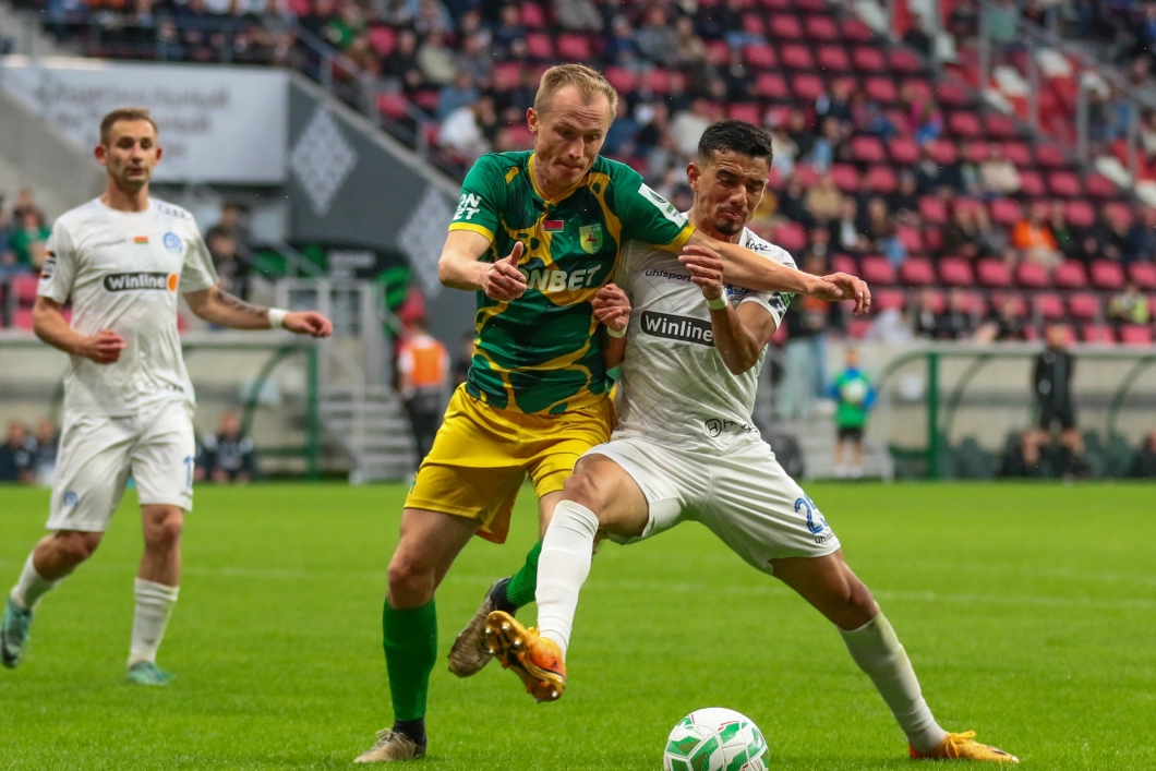 Футболисты «Немана» и «Динамо-Минск» не выявили сильнейшего в напряжённой встрече чемпионата Беларуси