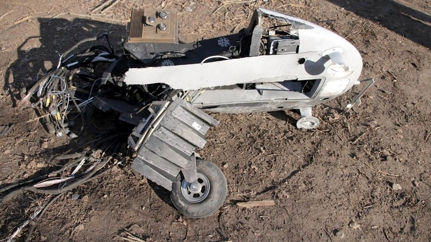 МВД и армия обследовали десятки гектаров в Гомельской области после падений беспилотников