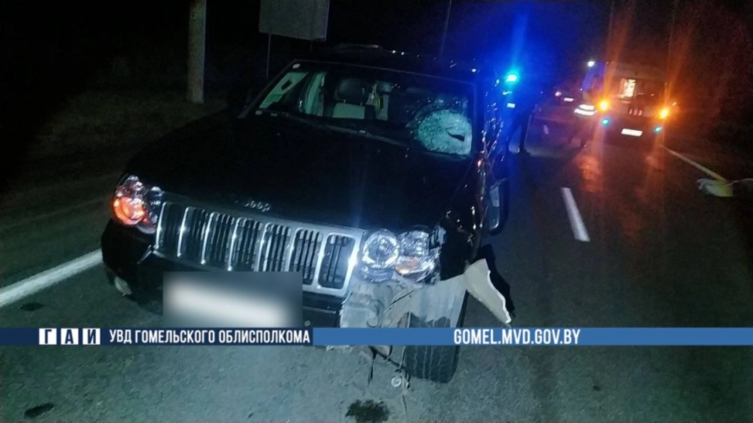 Смертельное ДТП в Мозырском районе: водитель Jeep сбил пешехода