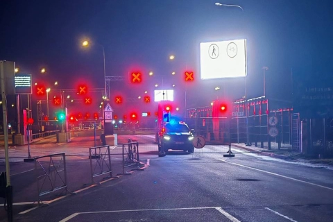 Движение через КПП «Мядининкай» и «Шальчининкай» приостановлено на неопределенный срок