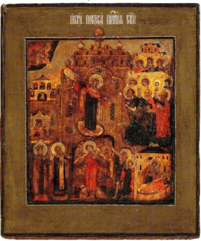 Православные верующие отмечают Покров Пресвятой Богородицы