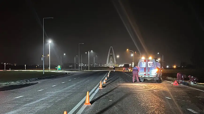 Женщина погибла при ДТП на трассе под Горками: столкновение произошло на неосвещённом участке