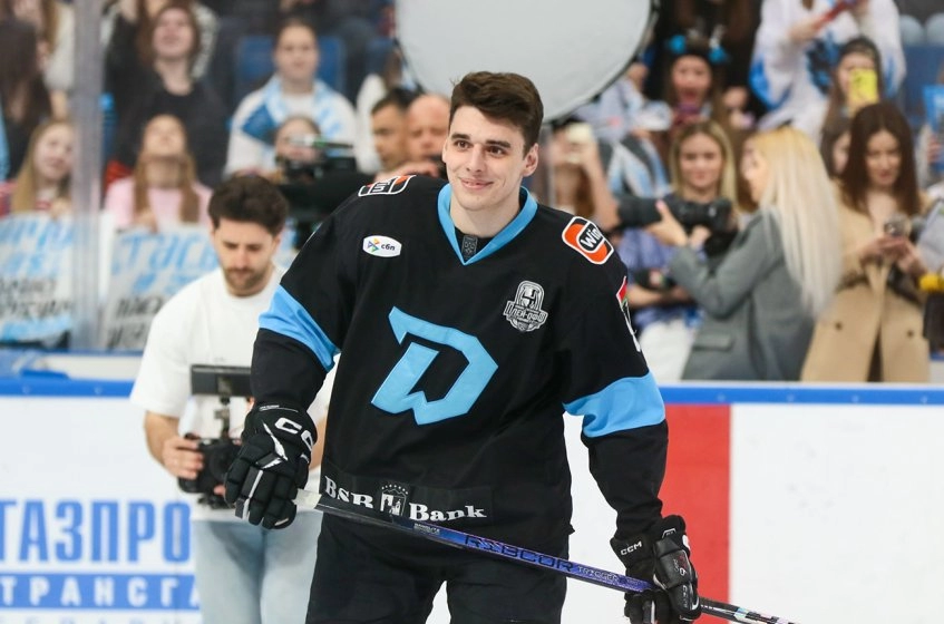 КХЛ объявила первого участника Матча звёзд — это белорусский форвард «Динамо» Минск