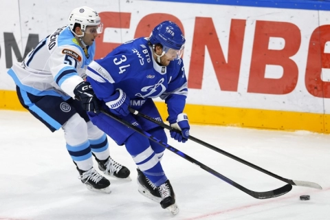 «Сибирь» завершила 13-матчевую серию поражений, обыграв московское «Динамо» в буллитах