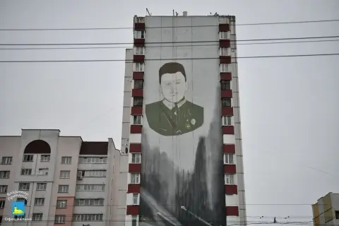 Героизм на стене: в Гомеле создают мурал в честь Григория Головацкого