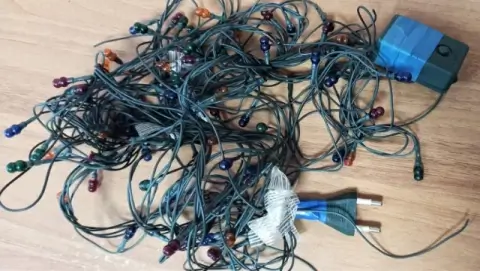 Более двухсот опасных гирлянд пытались ввезти в Беларусь: инспекция остановила партию перед праздниками