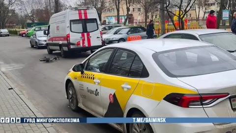 В Минске во дворе сбили 11-летнего велосипедиста