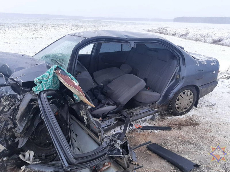 ДТП в Шарковщинском районе: работники МЧС деблокировали водителя