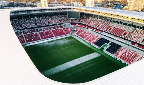 Национальный футбольный стадион в Минске вошел в шорт-лист лучших арен мира 2025 года