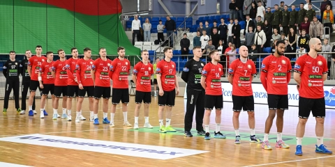 Белорусская мужская сборная обыграла гандболистов Катара в товарищеском матче в Дохе