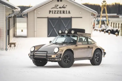 На аукцион выставлен уникальный внедорожный Porsche 911 Safari