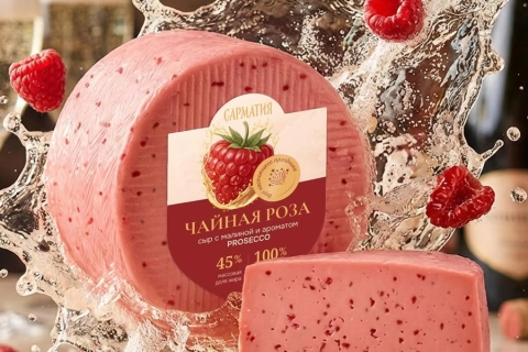 В Беларусь вернулся розовый сыр «Чайная роза» с ароматом игристого: где его найти