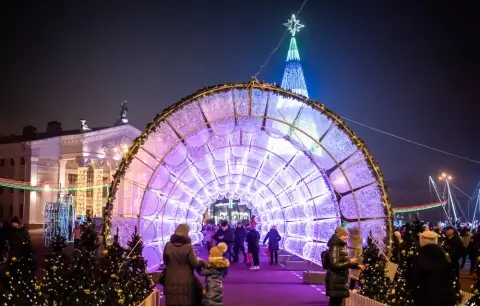 В Гомеле 13 декабря зажжётся главная новогодняя ёлка и стартует праздничный сезон