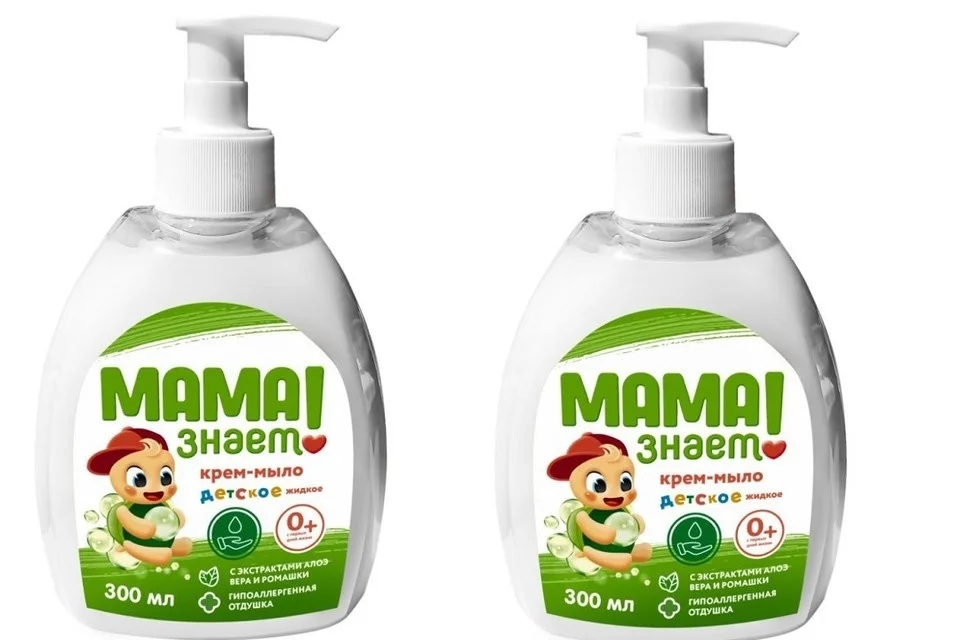 Госстандарт включил белорусское детское мыло «Мама знает!» в реестр опасной продукции и запретил его продажу