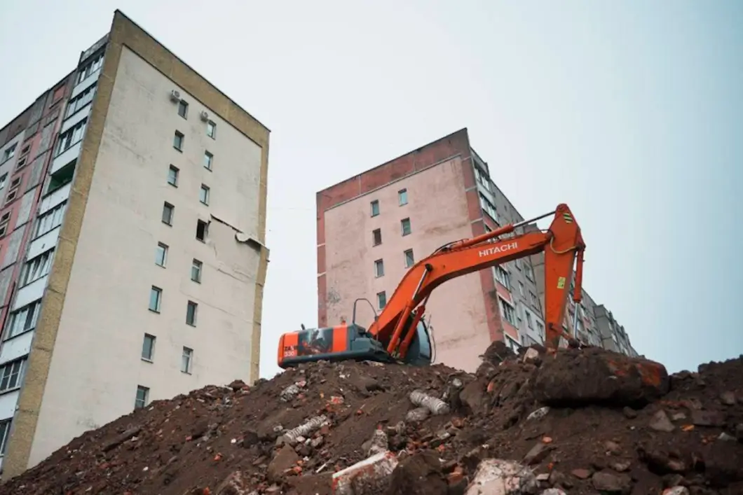 В Гомеле рассказали, как восстановят дом после взрыва газа