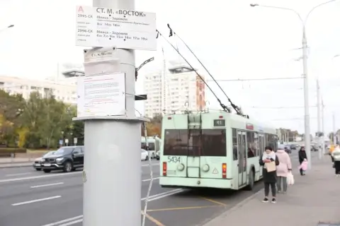 В Минске с 8 января запускают новый троллейбусный маршрут и корректируют сеть городского транспорта