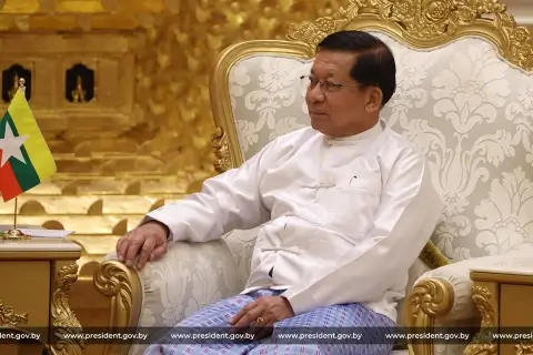 Лукашенко обозначил приоритет совместной реализации договоренностей между Беларусью и Мьянмой