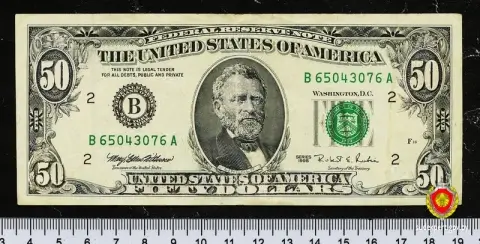 В Минском районе выявлена попытка обмена поддельной купюры номиналом 50 долларов США