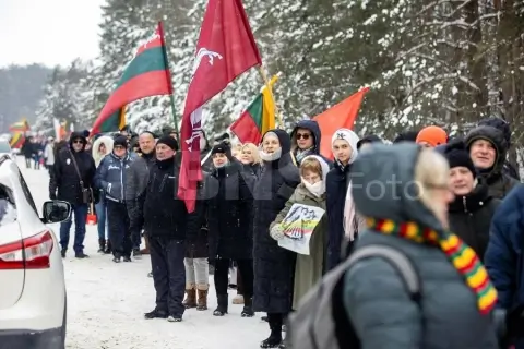 Литва: массовые протесты против строительства военного полигона у границы с Беларусью