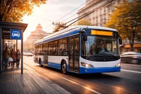 В Гомеле из-за непогоды зафиксированы задержки движения общественного транспорта