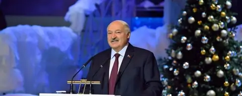 Путин поздравил Лукашенко с наступающим Новым годом и Рождеством