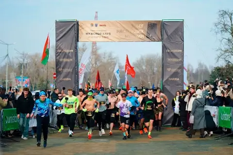 «Забег настоящих мужчин» в Минске сменил формат – дистанция выросла, а победитель определен секундами