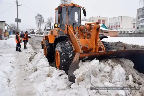 Гомель избавился от снежных гор – на свалки вывезли 80 тысяч кубометров