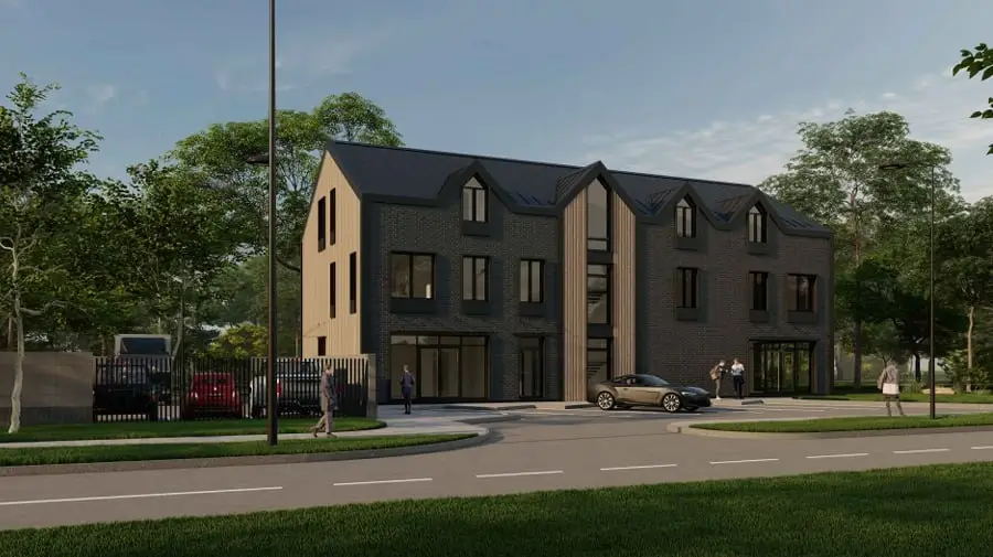 Стеклянная новостройка вместо пустыря в Гродно — как будет выглядеть здание на Сокольской