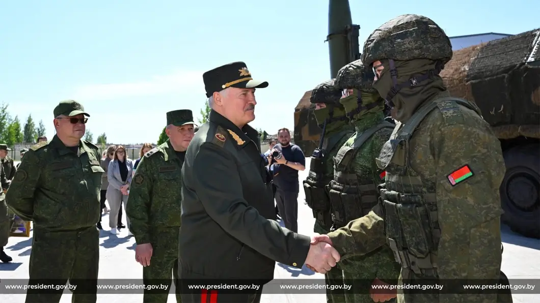В Беларуси завершается финальная стадия ядерных учений с Россией